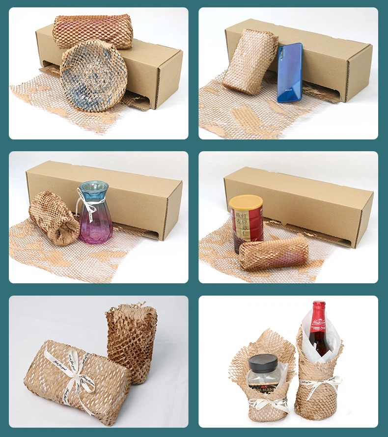 Honeycomb paper packaging case