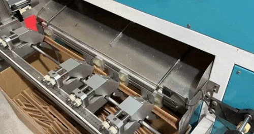Automatic cutting makes production more stable