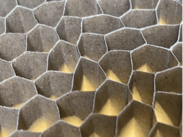 3D Honeycomb Paper Mat