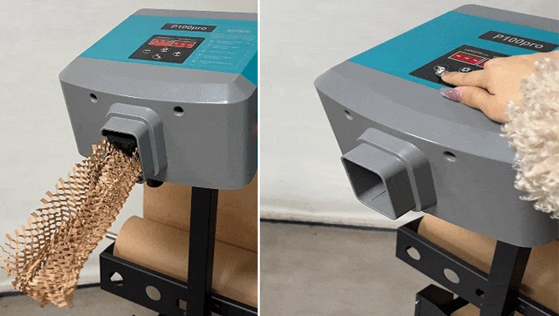 P100pro Dual-Function Paper Cushion Machine
