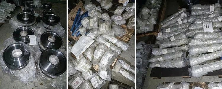 Small bubble cloth wrapped metal parts