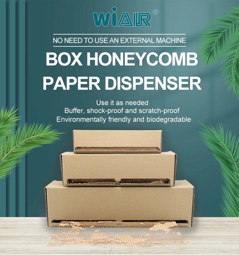 BOX HONEYCOMB PAPER DISPENSER