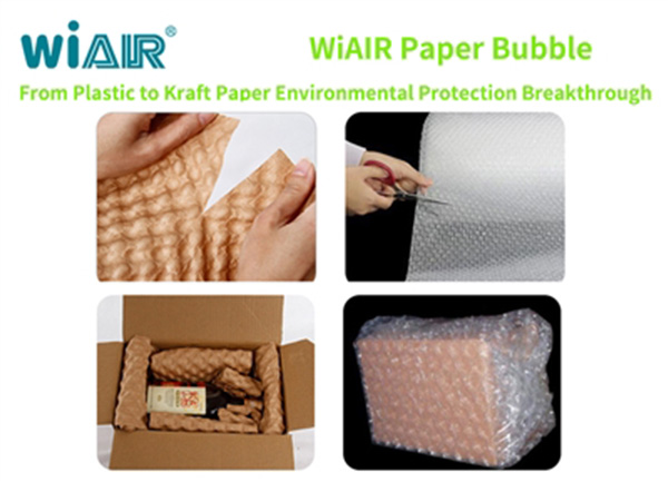 WiAIR Paper Bubble - From Plastic To Kraft Paper Environmental Protection Breakthrough
