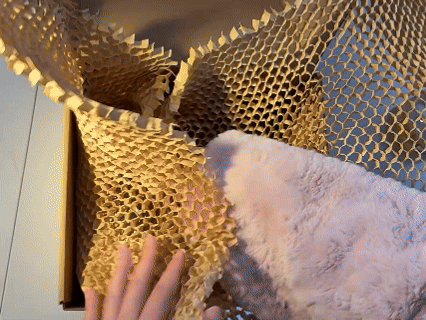 Boxed design=faster packing, smarter storage