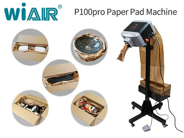 Void fill paper pad packaging application