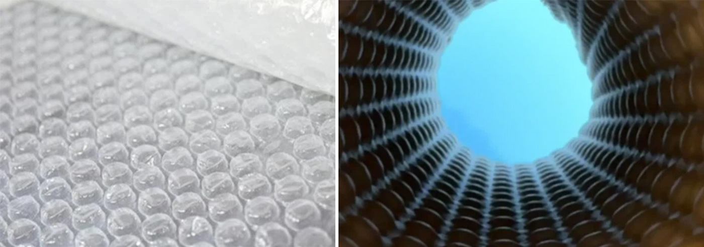 Plastic bubble