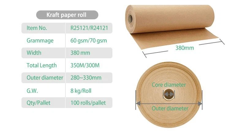 Kraft paper roll